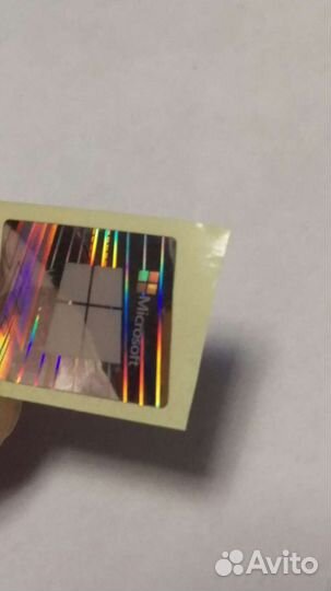 Наклейка Виндовс