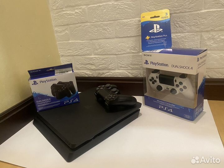 Игровая приставка Sony PlayStation 4 Slim 1TB+Игры