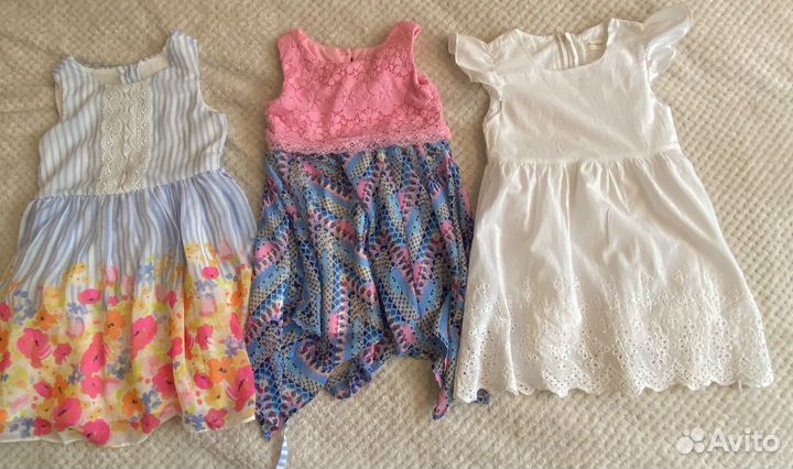 Вещи пакетом на девочку 3-4 года