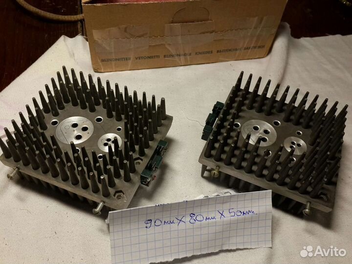 Радиаторы игольчатые от усилителя Трембита