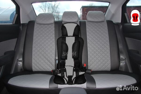 Автокресла серые