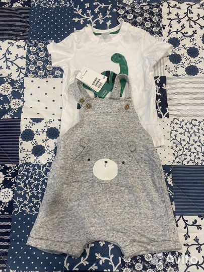 Летний комбинезон с футболкой на мальчика H&M