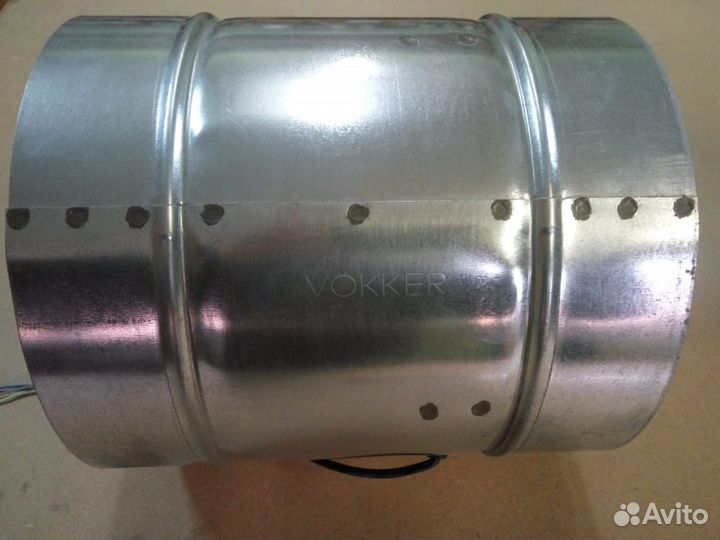 Осевой кругло-канальный вентилятор vokker-250