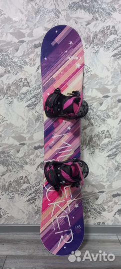 Сноуборд Ignio Milwel 138cm+крепления Ignio