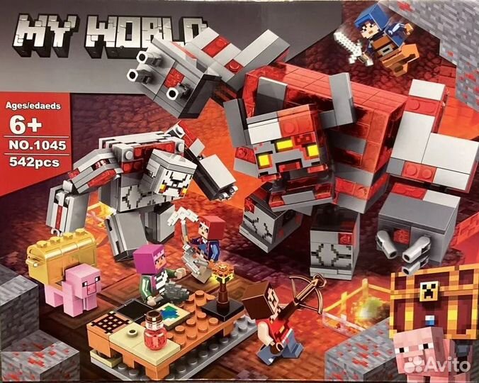 Конструктор Битва за красную пыль My World 1045