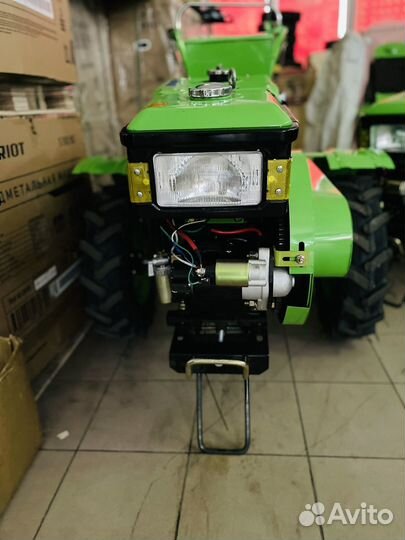 Мотоблок на водяном охлаждение Хопер мт15Е