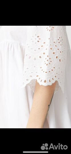 Платье белое летнее