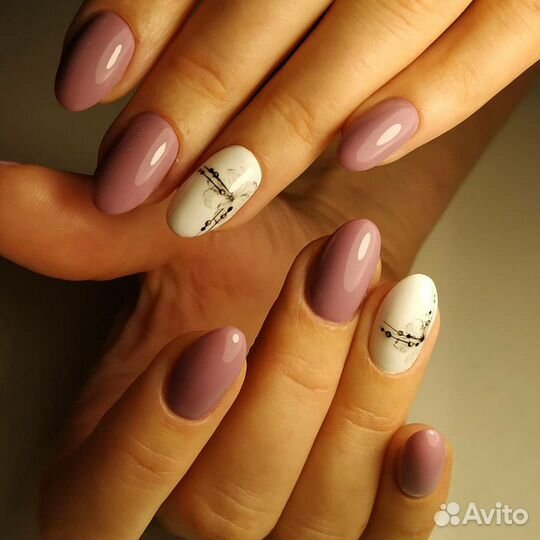 Маникюр, педикю, гель лак, укрепление, наращивание