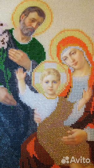 Икона вышитая бисером