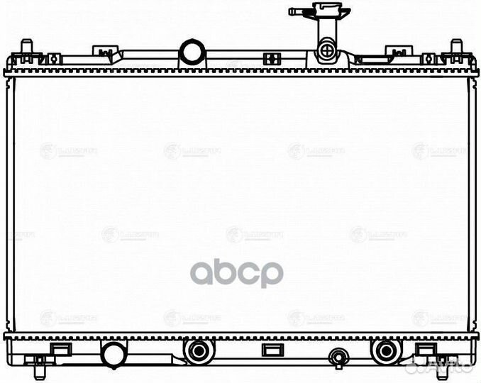 Радиатор охлаждения двигателя suzuki vitara II