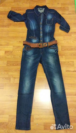 Комбинезон джинсовый р.42-44-46