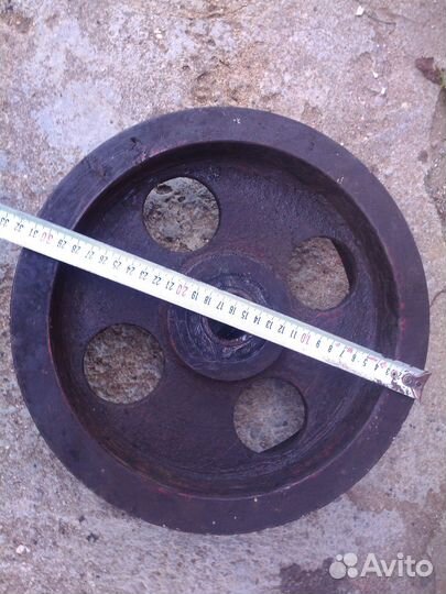 Шкив мех пилы 310 мм,винт продольной подачи 44мм