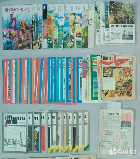 Журналы детские времен СССР. Винтаж. Цены в тексте
