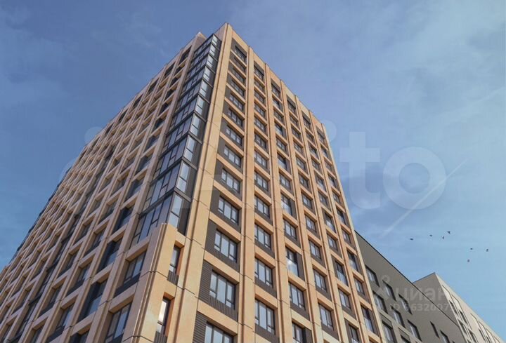 2-к. квартира, 55 м², 8/16 эт.