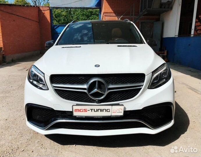 Комплект обвеса Mercedes GLE w166 стиль 63 AMG