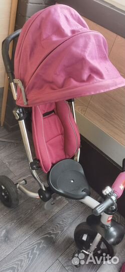 Детский велосипед коляска