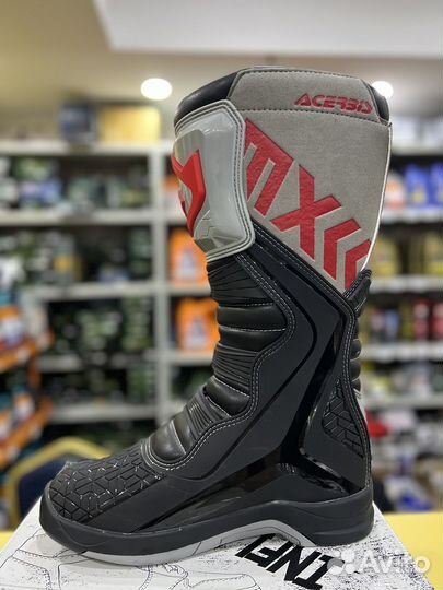 Мотоботы кроссовые Acerbis X-team black/grey