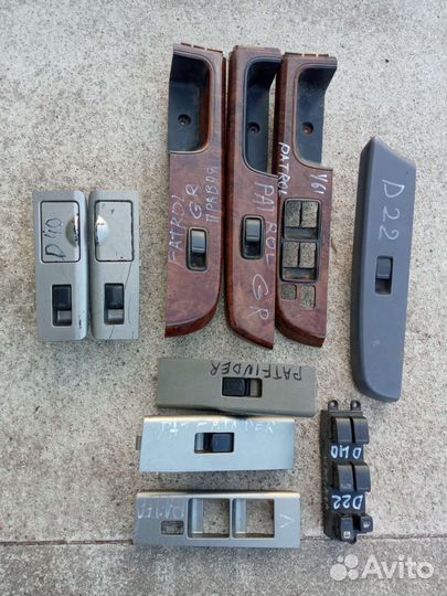 Nissan Patrol GR кнопка стеклоподъёмника