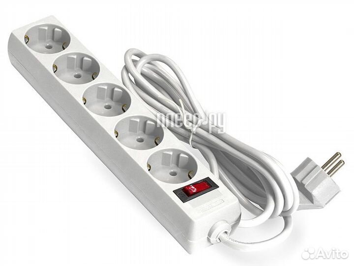 Сетевой фильтр ExeGate SP-5-7W 5 Sockets 7m Wh