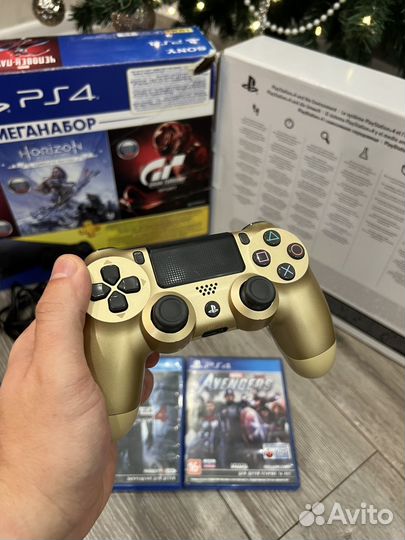 Sony playstation 4 slim 1tb в отличном состоянии