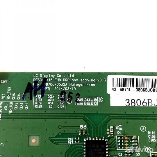 T-Con 6870C-0532A для Haier LE43K6500SA
