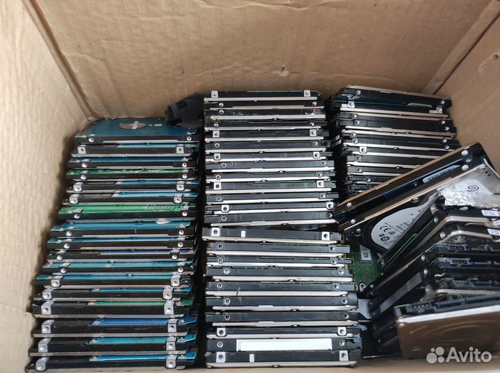 Неисправные жёсткие диски 2.5