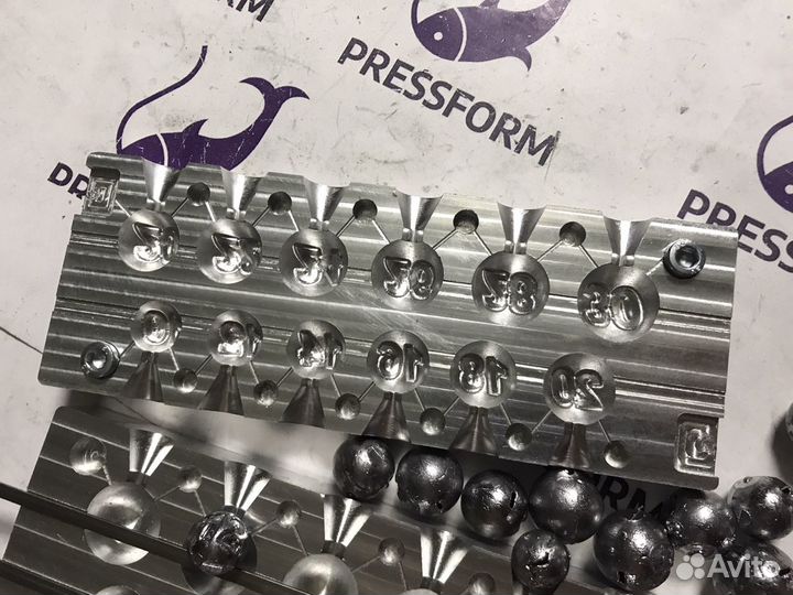 Форма для грузил «Чебурашка разборная 4-40»