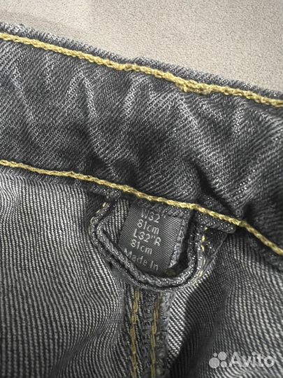 Джинсы hm серые