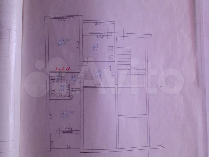 2-к. квартира, 49 м², 1/3 эт.