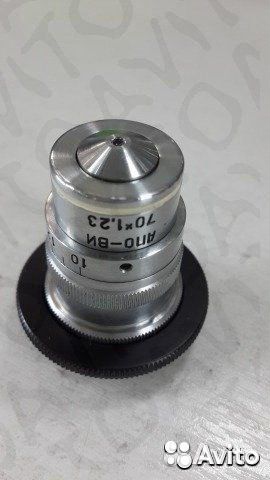 Микроскоп апо-ви 70Х 1.23 из СССР