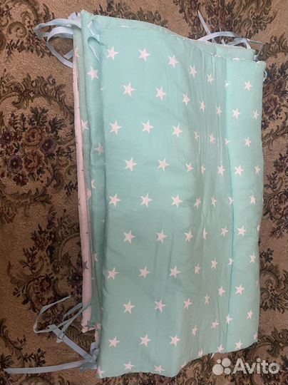 Бортики в детскую кроватку