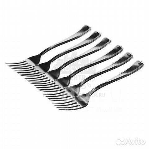 Вилки одноразовые Premium resta Line, 6шт/уп