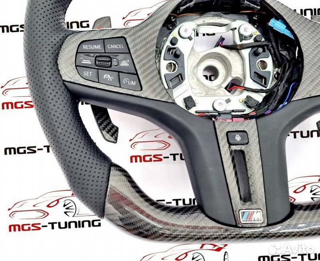 Руль с подогревом BMW X6 G06 стиль M карбон X6M