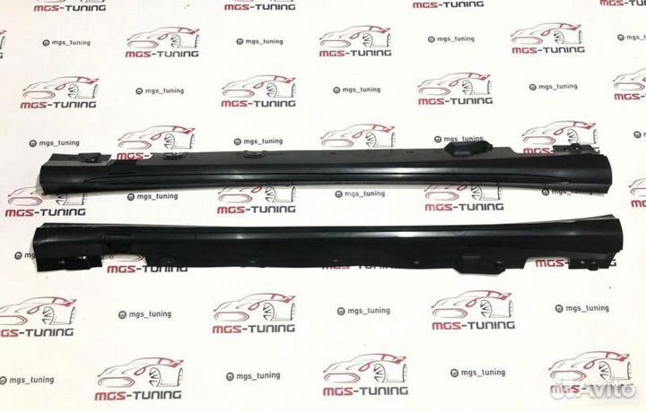 Пороги AMG на Mercedes E-Class W212