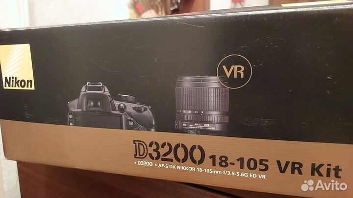 Зеркальный фотоаппарат nikon D3200 18-105