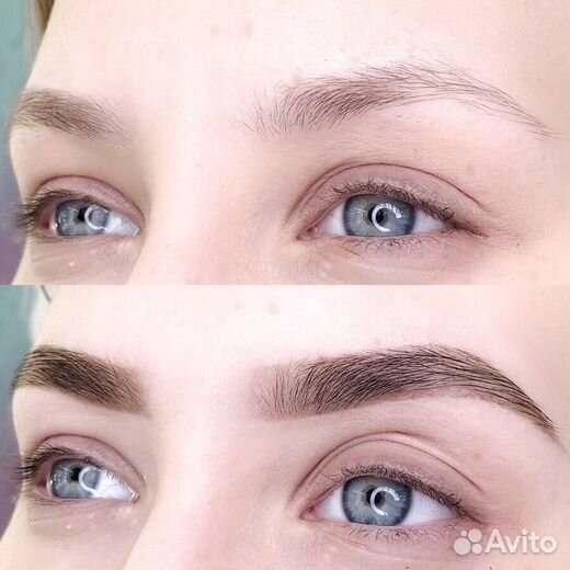 Оформление и окрашивание бровей