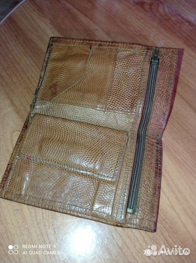 Бумажник мужской кожаный