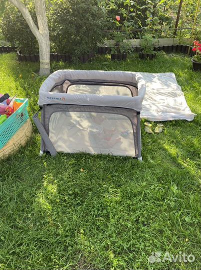 Детская кроватка манеж