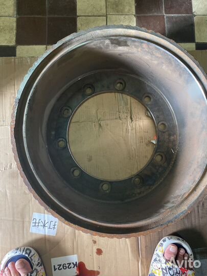 Барабан тормозной(бпв.,саф)