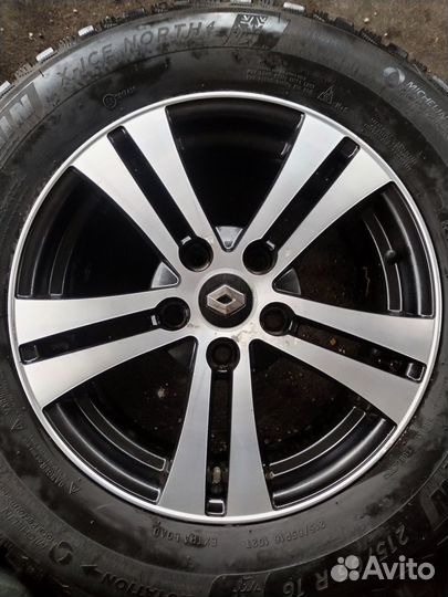 Диски R16 Dia 66.1 Duster Captur Arkana Terrano