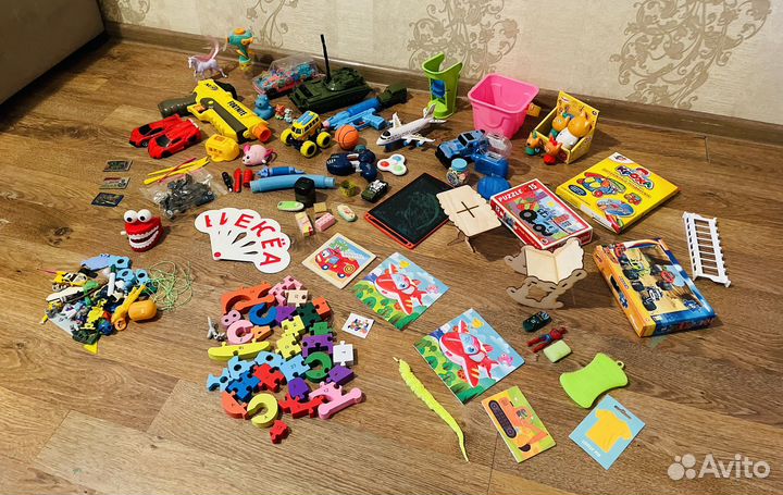 Игрушки пакетом