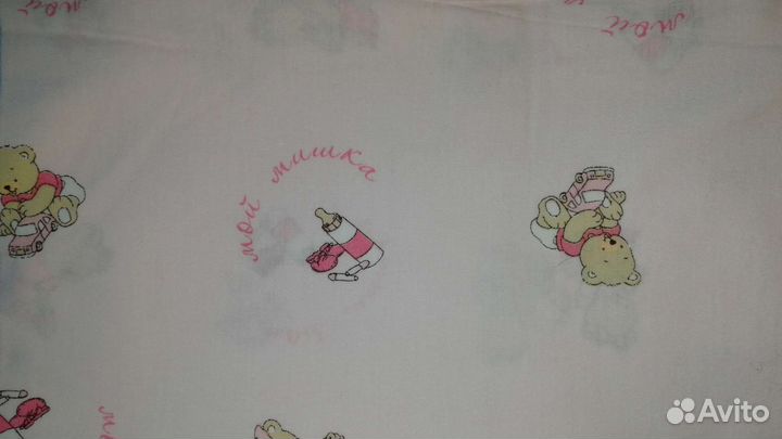 Бортики в кроватку + постельный комплект