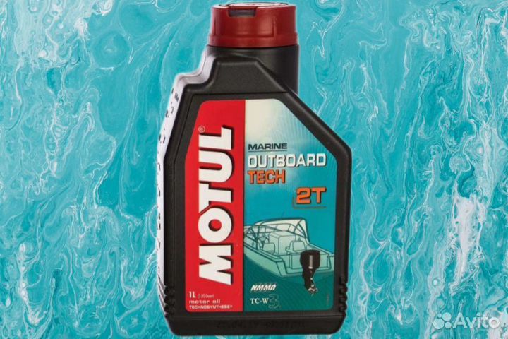 Масло моторное motul outboard tech 2T 102789