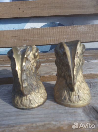 Рюмка- перевёртыш, латунь. 2 шт