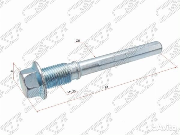 Направляющая суппорта зад нижняя great wall hover