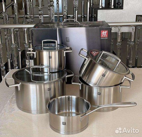 Набор кастрюль zwilling Германия оригинал