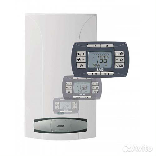 Котел настенный газовый baxi nuvola-3 Comfort двух