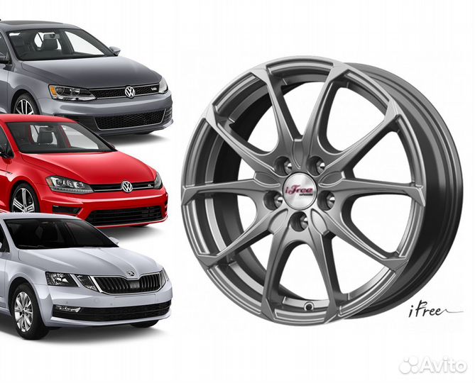 Диски 16 iFree 5x112 на Octavia, Golf и Jetta