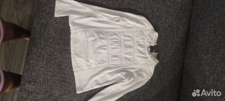 Блузка для девочки в школу