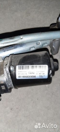 Chevrolet Cruze трапеция дворников